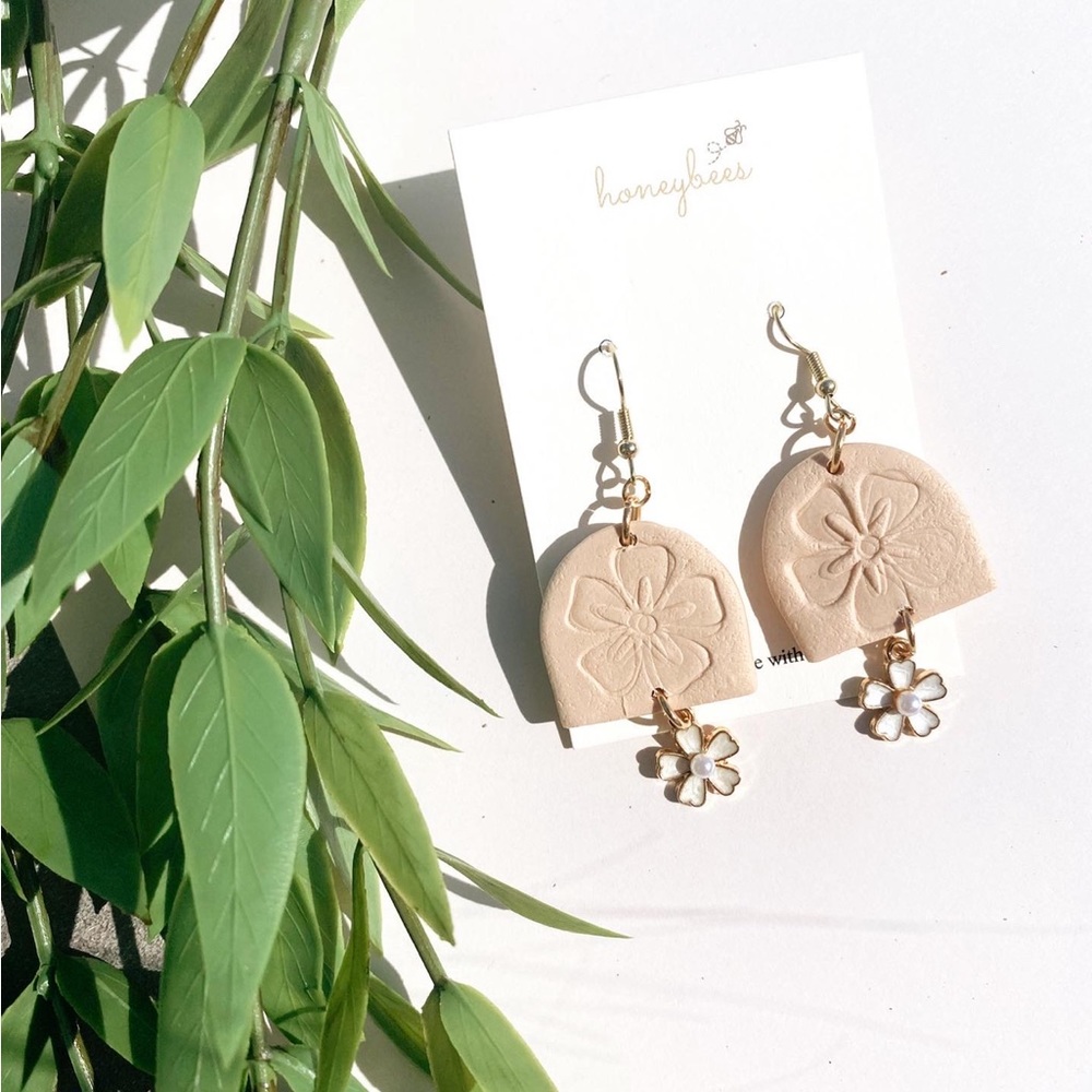 Clay made earrings